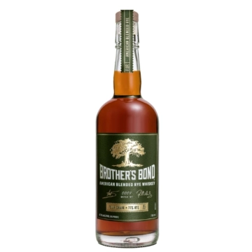 Brother's Bond American Blended Rye Whiskey / 47,5 % vol / 0,7 Liter-Flasche