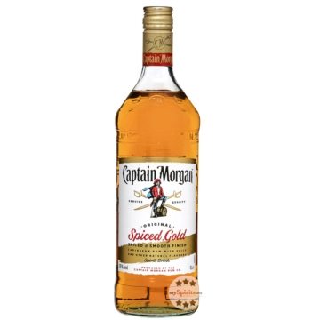 Captain Morgan Original Spiced Gold Rum / 35 % Vol. / 1,0 Liter-Flasche