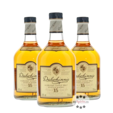 Dalwhinnie 15 Jahre Vorteilspack - Whisky / 43 % Vol. / 3 x 0,7 Liter-Flasche