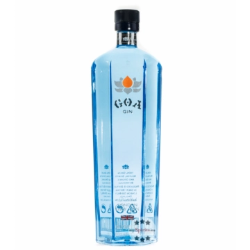Goa Gin – Distilled London Dry Gin Imported / 47 % vol. / 1,0 Liter-Flasche