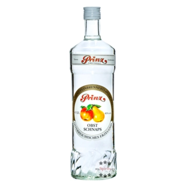 Prinz: Obstschnaps / 40 % Vol. / 1,0 Liter-Flasche
