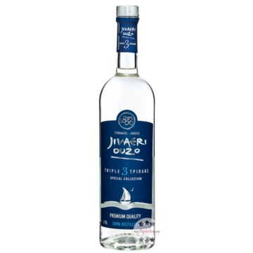 Katsaros Jivaeri Ouzo Triple Distilled Special Collection / 40 % vol / 0,7 Liter-Flasche
