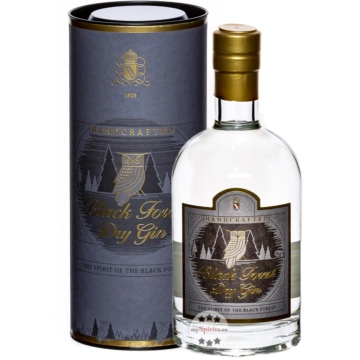 Kammer-Kirsch Black Forest Dry Gin Handcrafted / 47 % Vol. / 0,7 Liter-Flasche in Geschenkdose