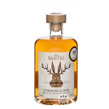 Lantenhammer Angeli Raritas Zirbenholzlikör / 38 % Vol. / 0,5 Liter-Flasche