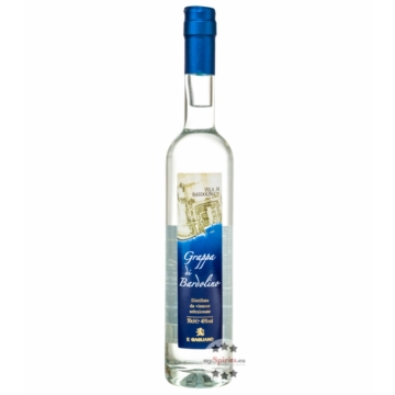 Marcati E. Gagliano Grappa di Bardolino / 40 % Vol. / 0,5 Liter-Flasche