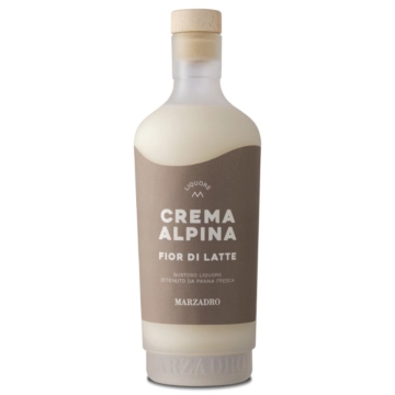 Marzadro Crema Alpina Fior di Latte Likör / 17 % Vol. / 0,7 Liter-Flasche