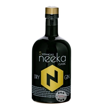 Neeka Classic Premium Dry Gin / 40 % Vol. / 0,5 Liter-Flasche