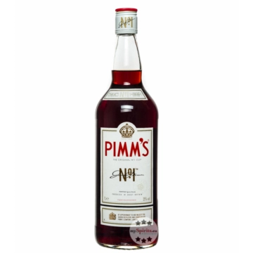 Pimm's No. 1 Cup – englischer Szene-Aperitif / 25 % Vol. / 1,0 Liter-Flasche