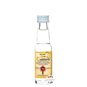 Prinz Honig Quitterla Miniatur / 34 % vol / 0,02 Liter-Flasche
