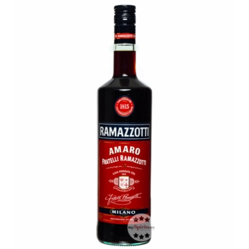 Ramazzotti Amaro Kräuterlikör / 30 % Vol. / 1,0 Liter-Flasche