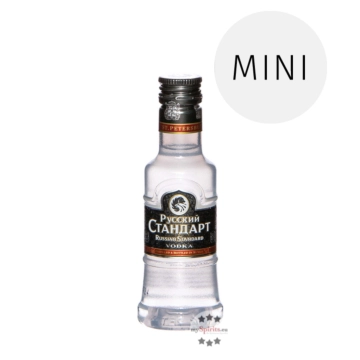 Russian Standard Vodka Original Mini / 40 % Vol. / 0,05 Liter-PET-Flasche 