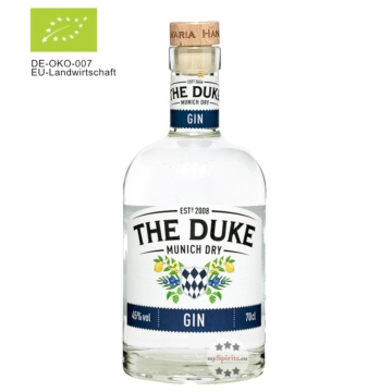 The Duke Munich Dry Gin Bio Handcrafted in Bavaria / 45 % vol. / 0,7 Liter-Flasche