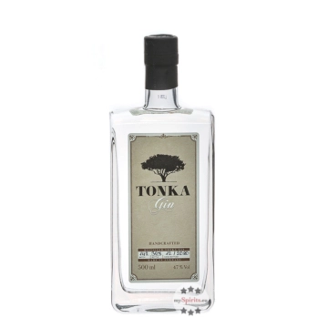 Tonka Gin Handcrafted / 47 % Vol. / 0,5 Liter-Flasche