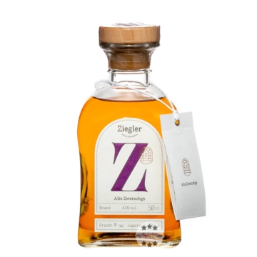 Ziegler Alte Zwetschge Edelobstbrand / 43 % Vol. / 0,5 Liter-Flasche