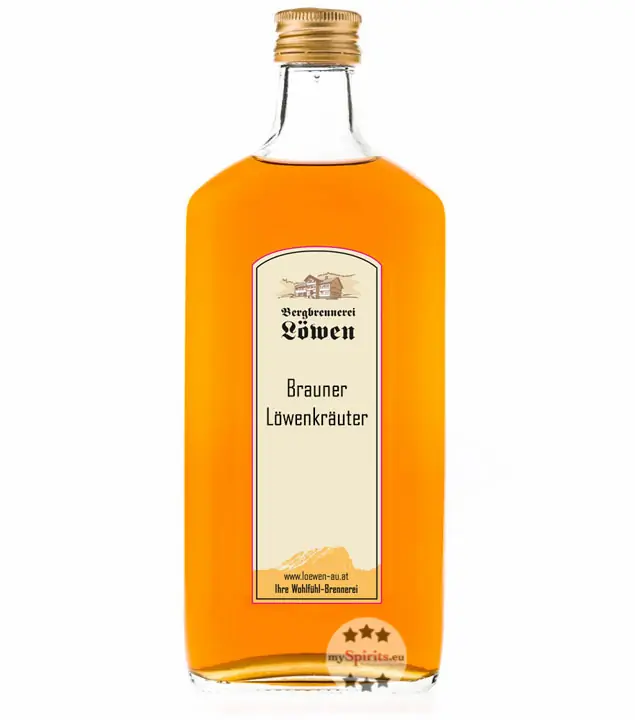 Löwen: Brauner Löwen Kräuter / 32% Vol. / 0,5 Liter - Flasche