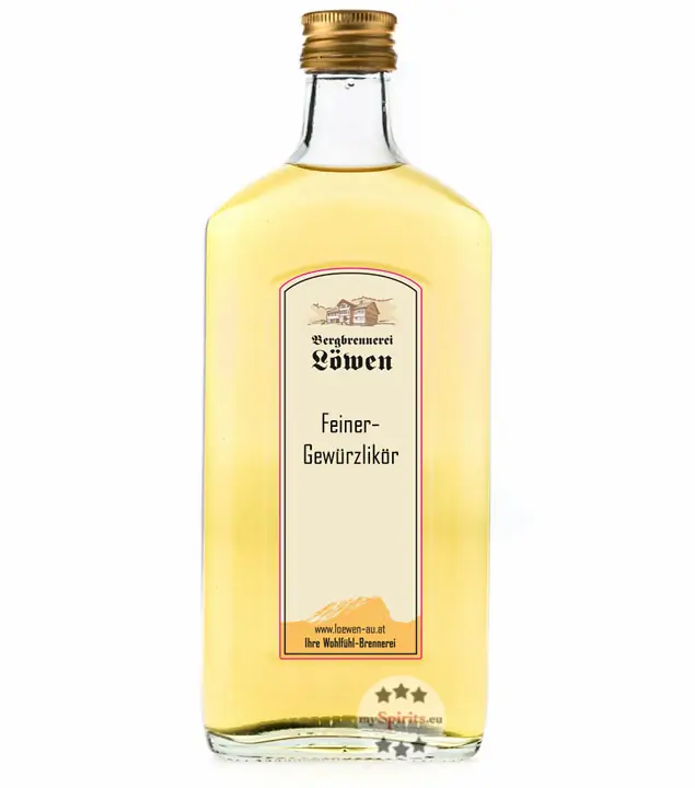 Löwen: Feiner Gewürzlikör / 30% Vol. / 0,5 Liter - Flasche