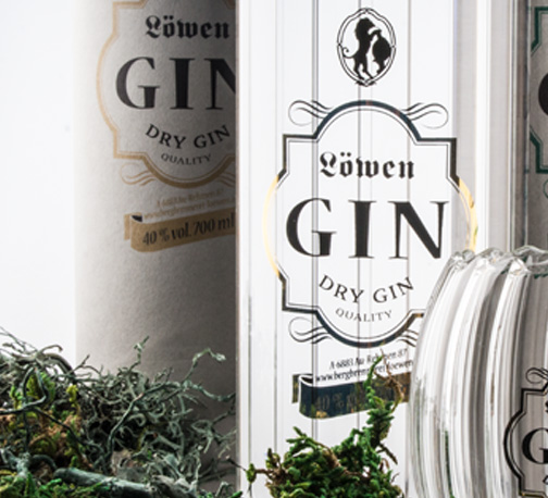 Löwen Dry Gin Der Dry Gin der Bergbrennerei Löwen aus Österreich